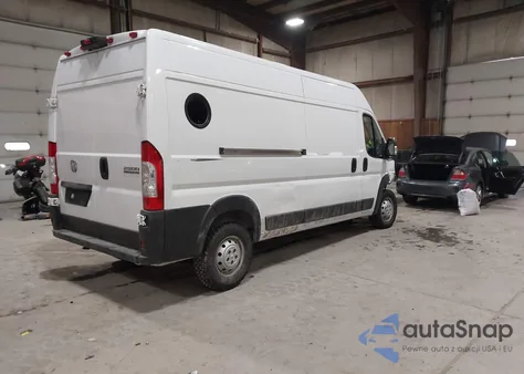 2023 Ram Promaster 2500 High Roof 159 Wb из США, поврежденный, VIN 3C6LRVDG4PE511761